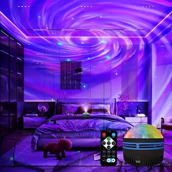 LED NightLights Galaxy Projector Remote Control Sky Lamp